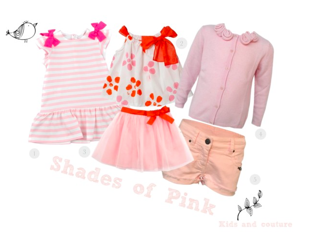 Shades of pink by kids-and-couture