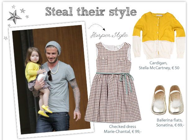 Steal their style- Harper Beckham