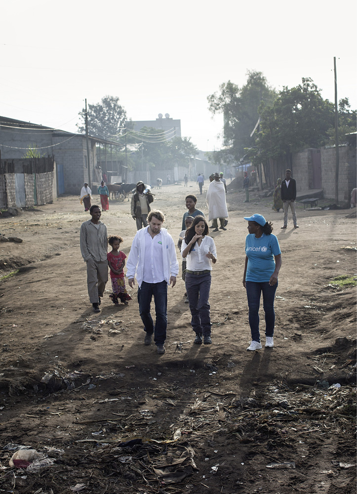 Pampers für UNICEF 2014: Projektreise nach Äthiopien mit Chris