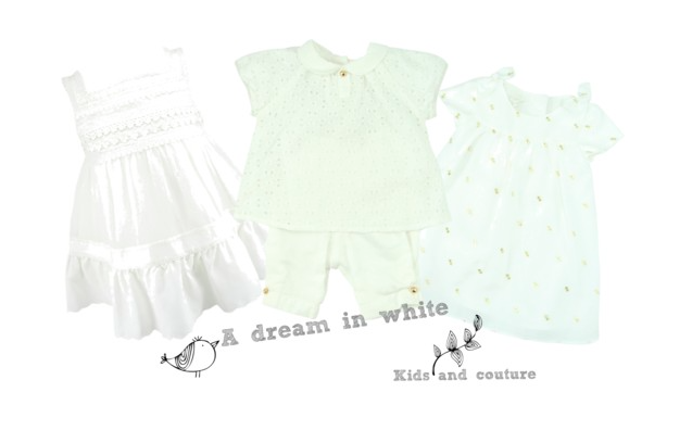 A dream in white by Kids-and-couture