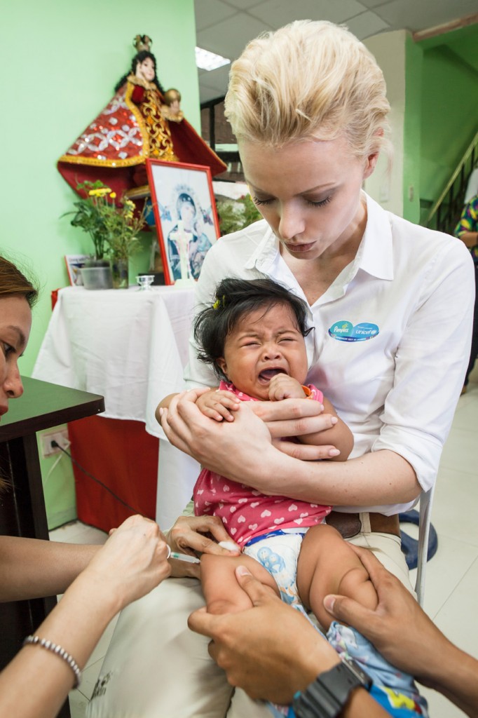 Pampers für UNICEF 2015: Projektreise auf die Philippinen mit A